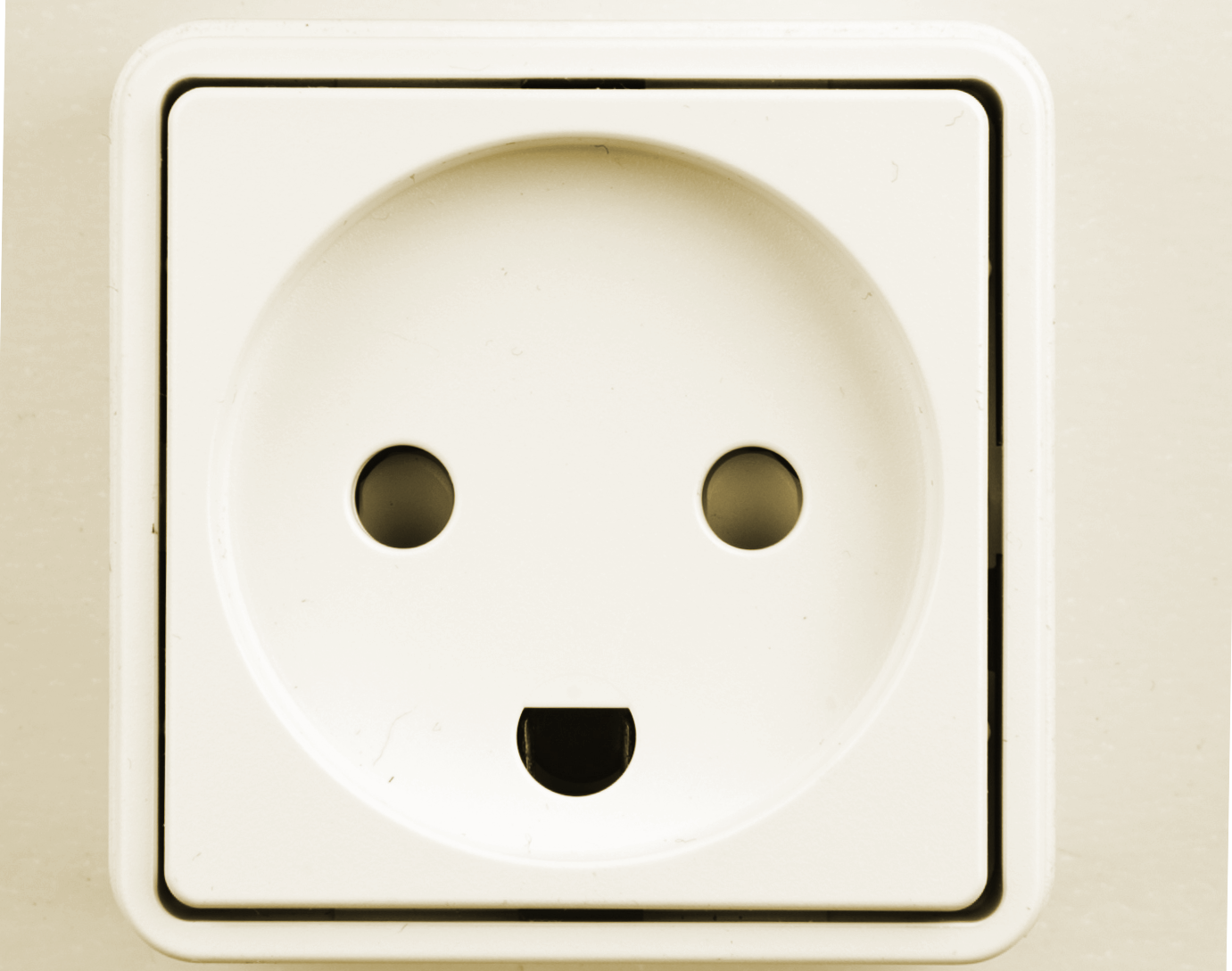 Danish plug sockets look like smiley faces