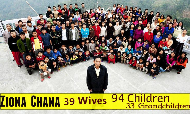 Meet the man with 39 wives