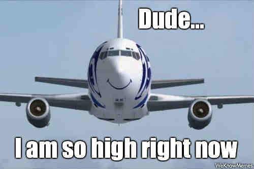 aeroplane high