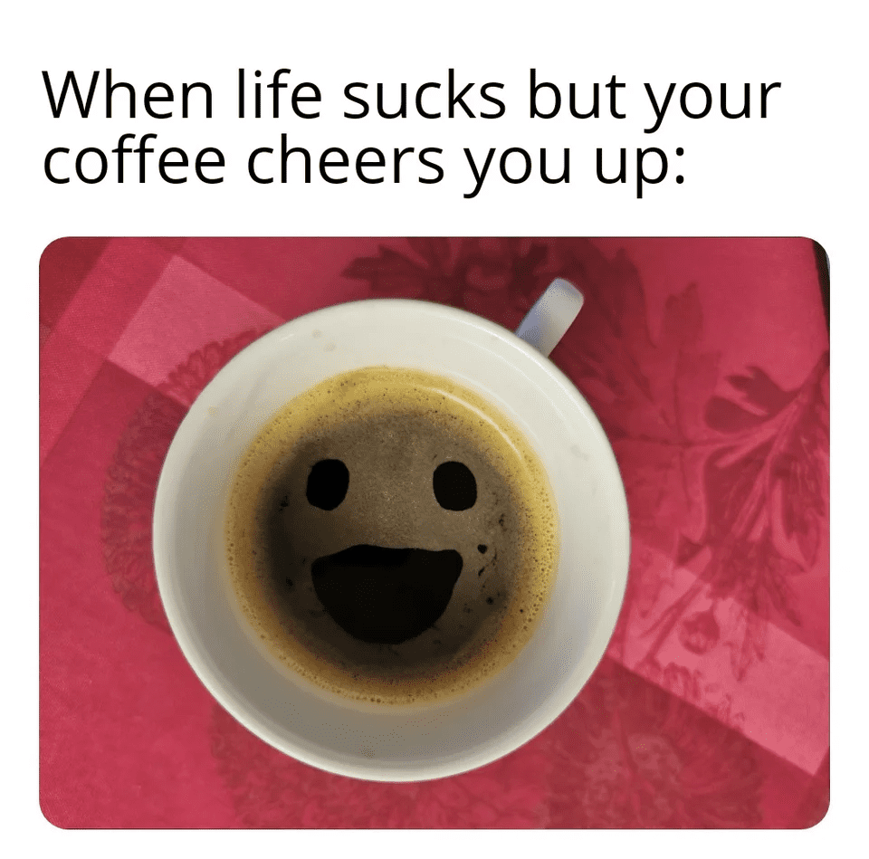 Coffee is better at reducing depression than tea